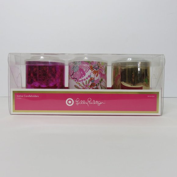 Lilly Pulitzer Other - Lilly Pulitzer for Target Votive Candleholders Set